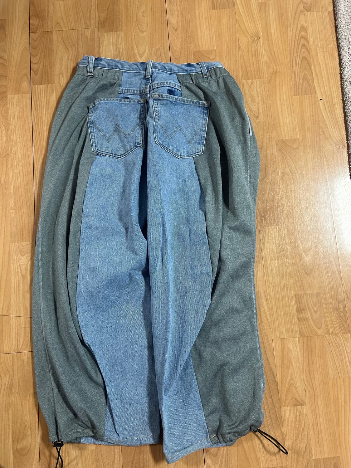 나이키 데님 커스텀 팬츠 상품이미지2