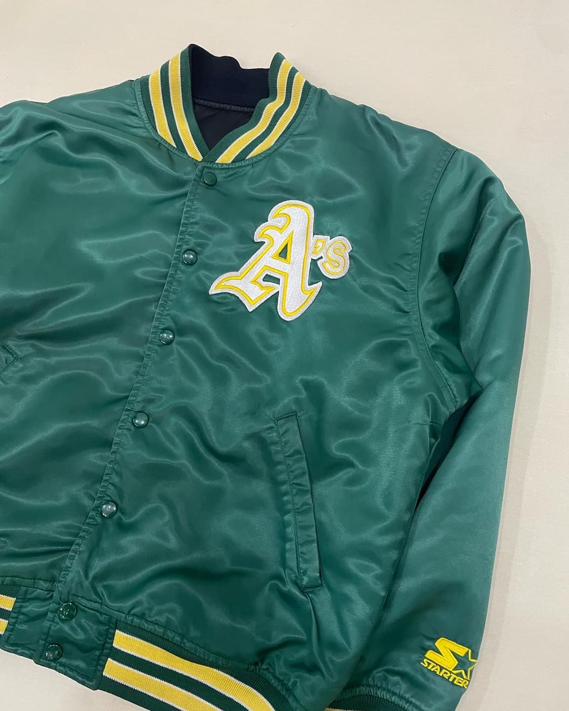 스타터 애슬레틱 리버서블 베이스볼 점퍼 상품이미지6