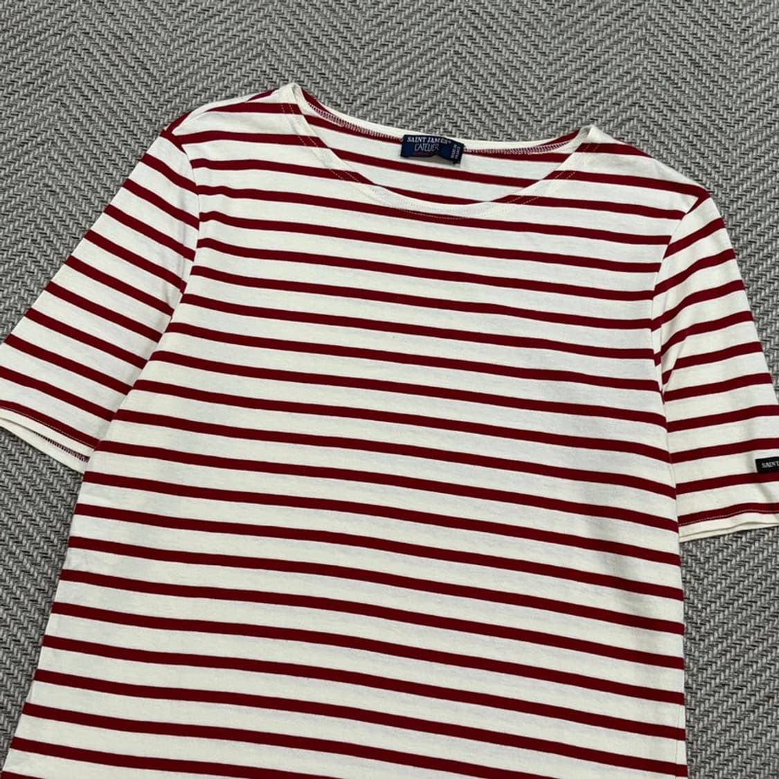 세인트제임스 단가라 티셔츠 v3192 상품이미지3