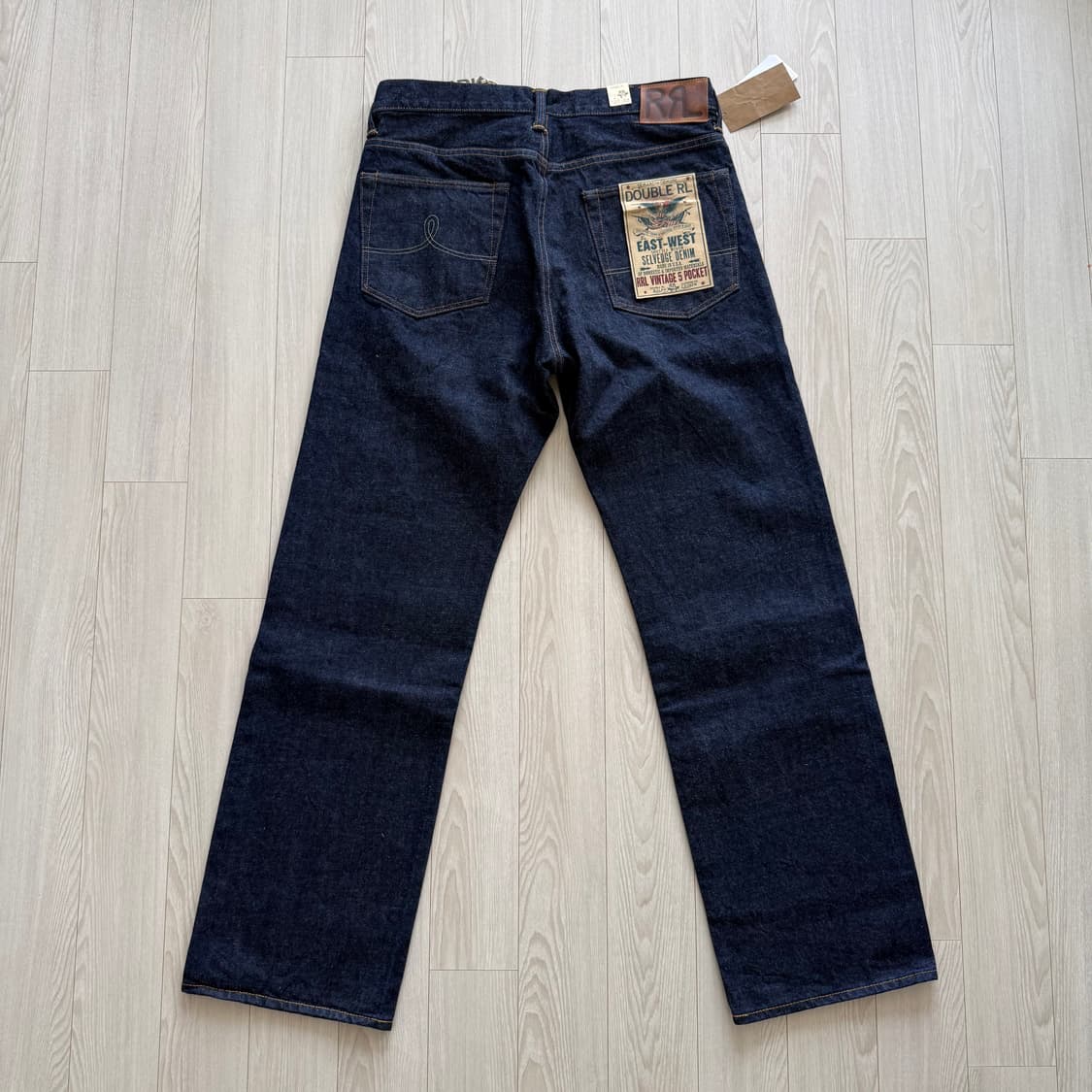RRL 더블알엘 빈파포 이스트 웨스트 셀비지 진 32/32 상품이미지2