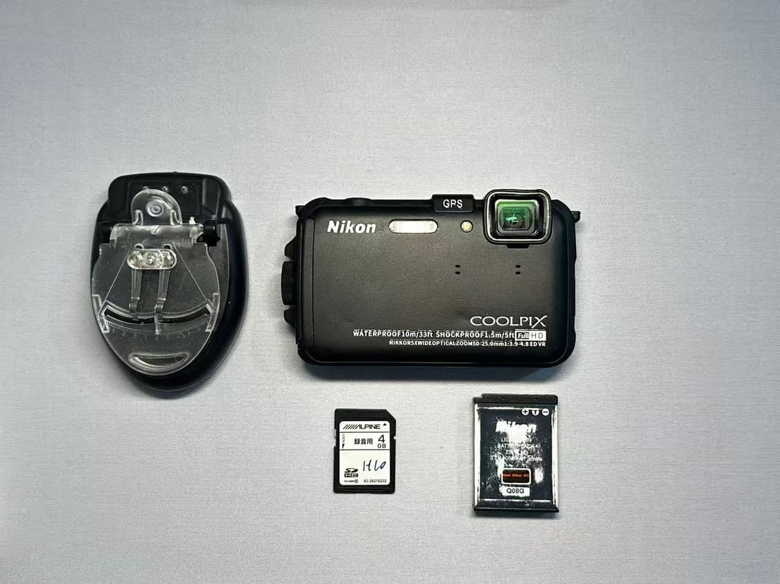 니콘 쿨픽스 aw100 블랙 빈티지 디카 상품이미지7