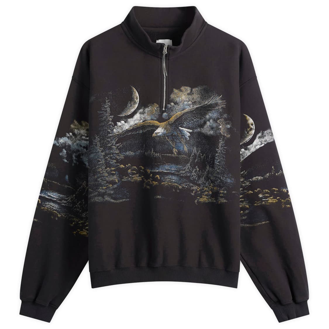 ROA 26SS EAGLE HALF ZIP SWEATSHIRT XL 상품이미지2