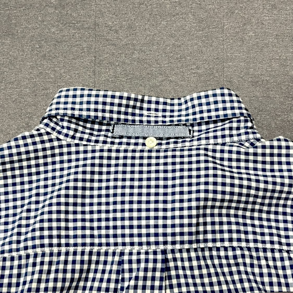 리바이스 블루 체크 셔츠 (M) 상품이미지5