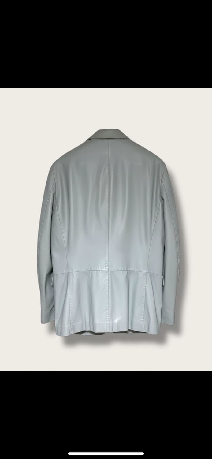 질센더 레더 가죽 블레이저 상품이미지2