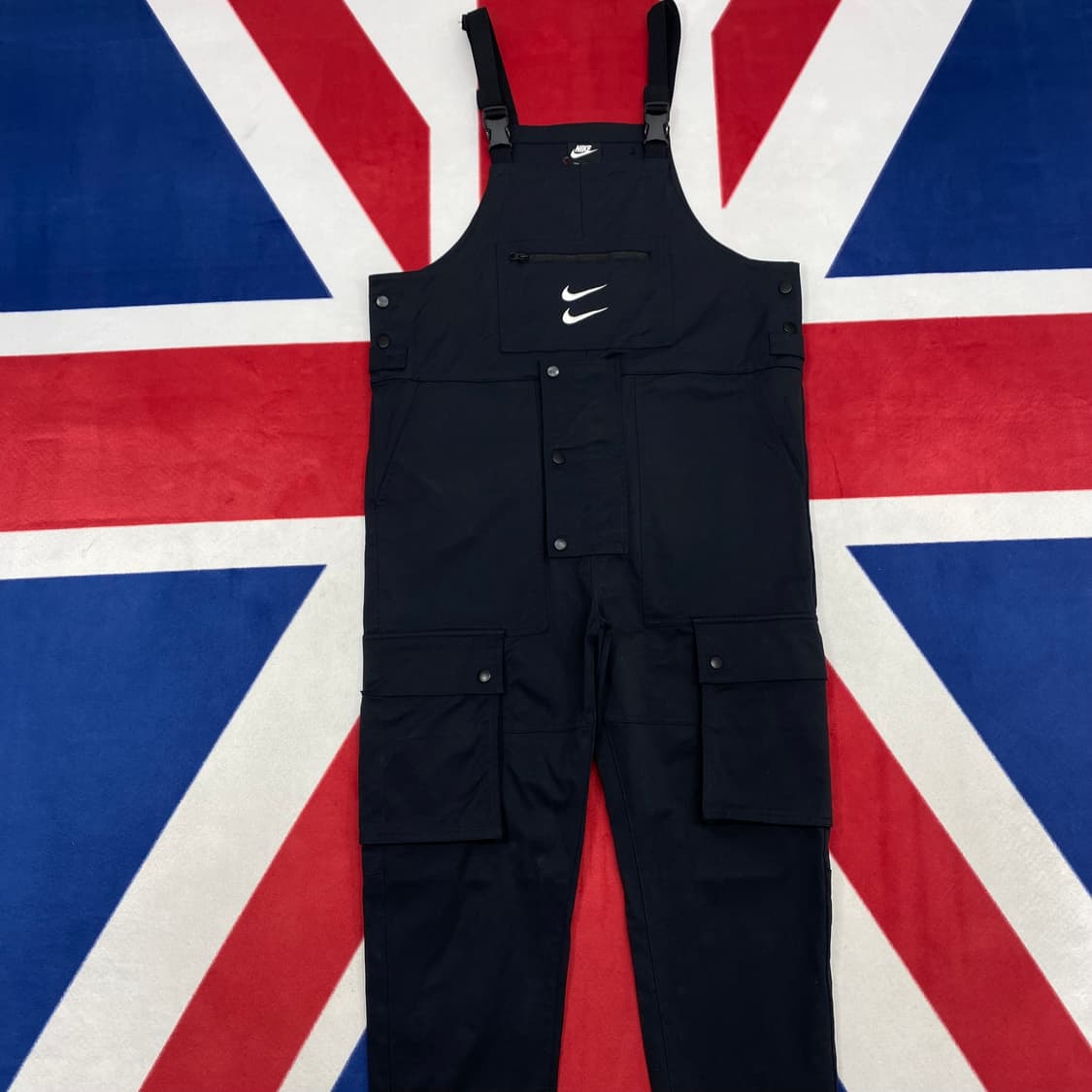 나이키 더블 스우시 오버롤 멜빵바지 L  상품이미지1