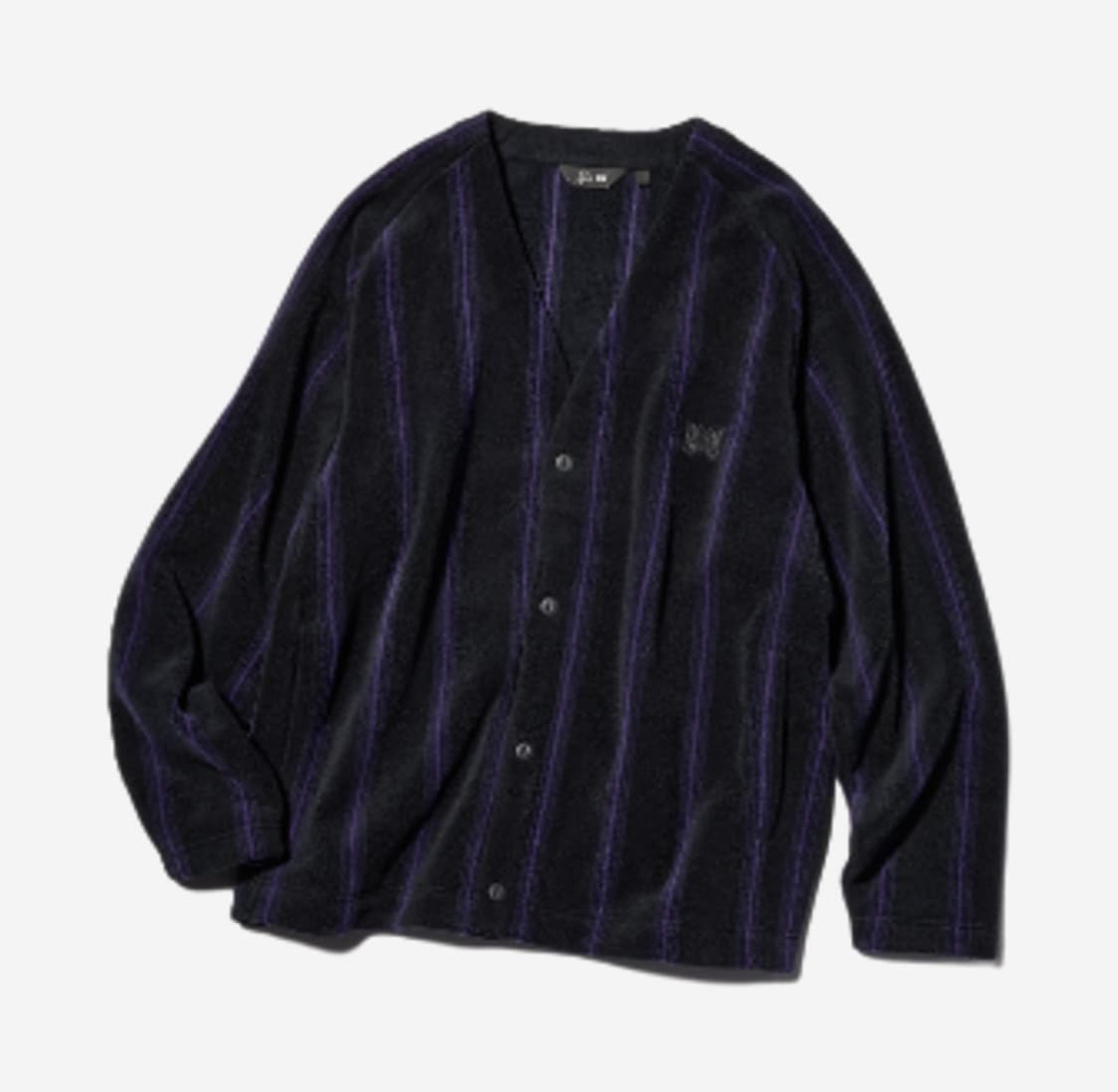 [새상품/당일배송] 유니클로 니들스 후리스오버사이즈 가디건 프린트 M 상품이미지1