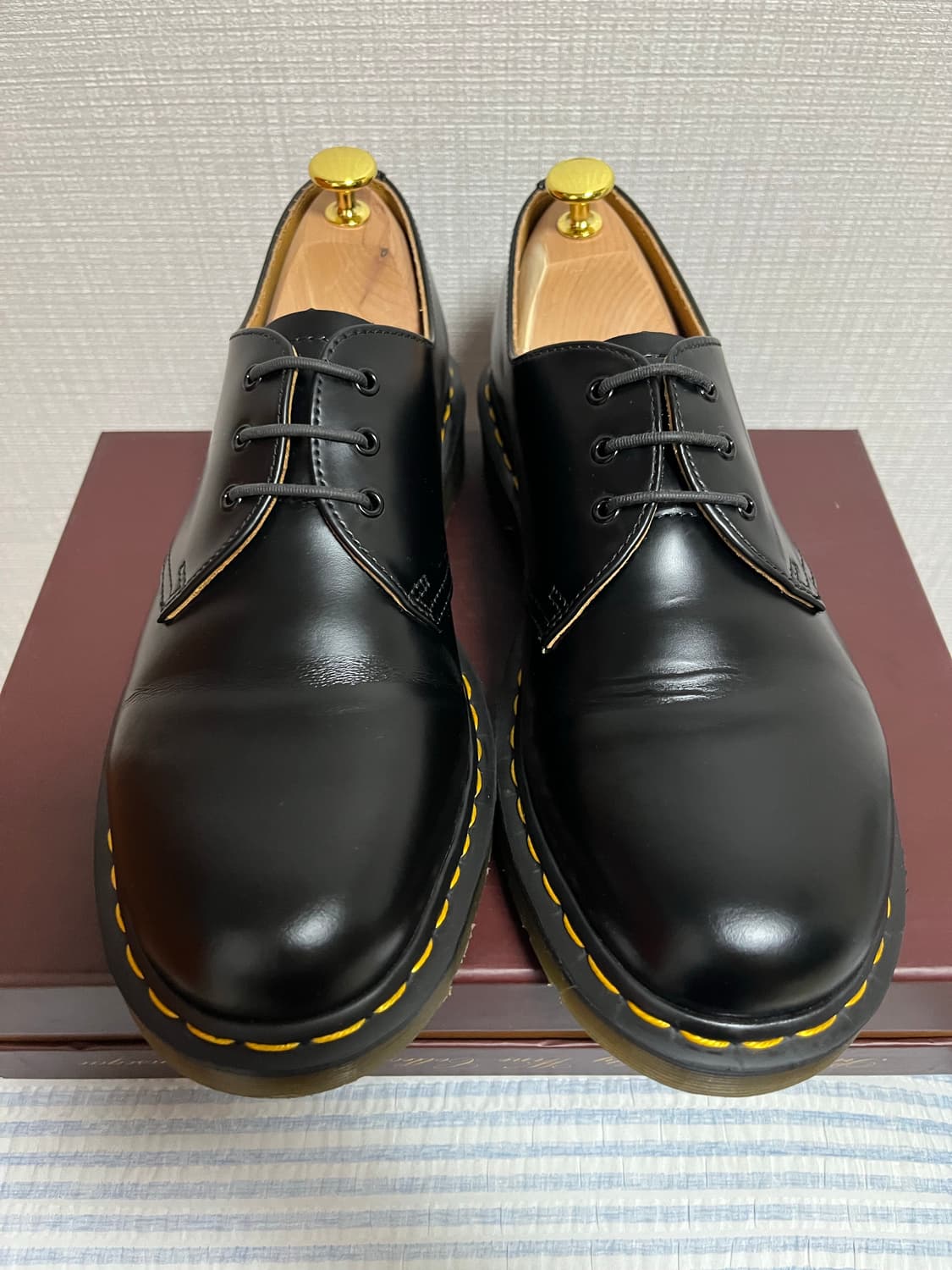 예약중) 닥터마틴 1461 스무스 블랙 42(270)사이즈 상품이미지1