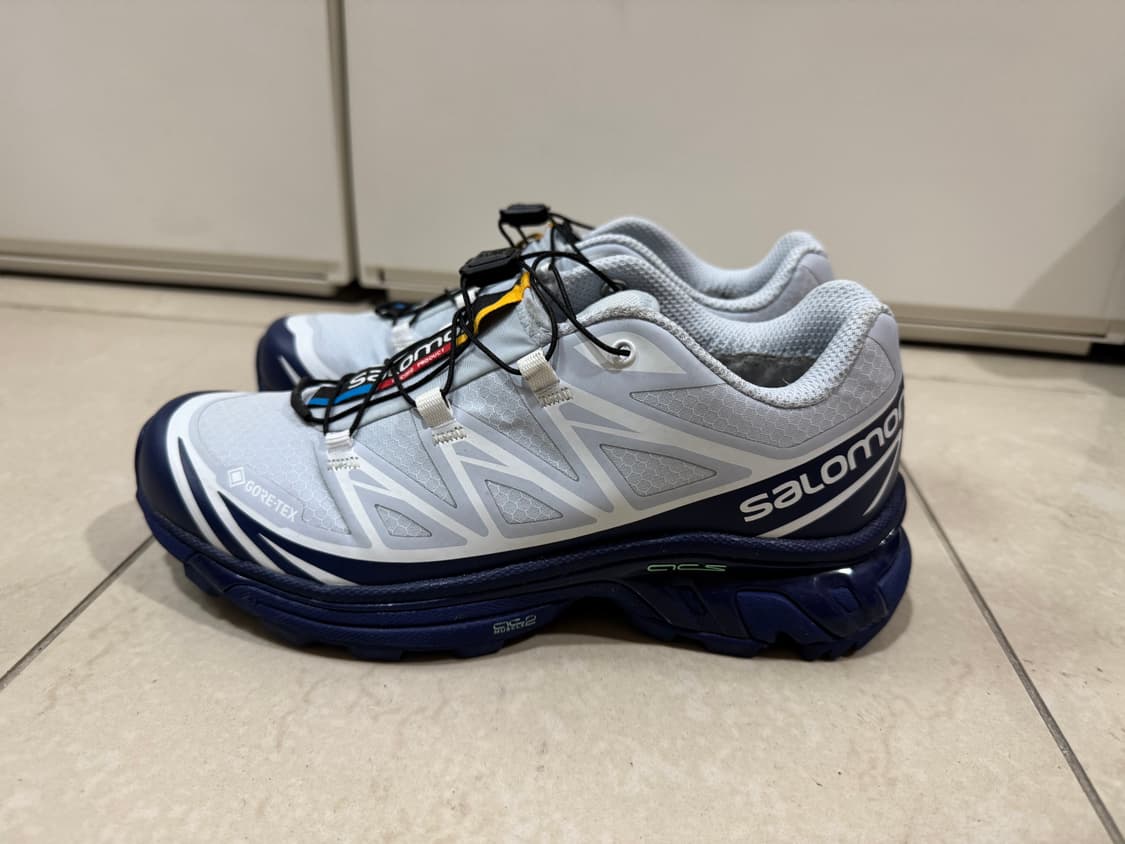 살로몬 XT-6 고어텍스 블루 프린트 헤더 상품이미지3