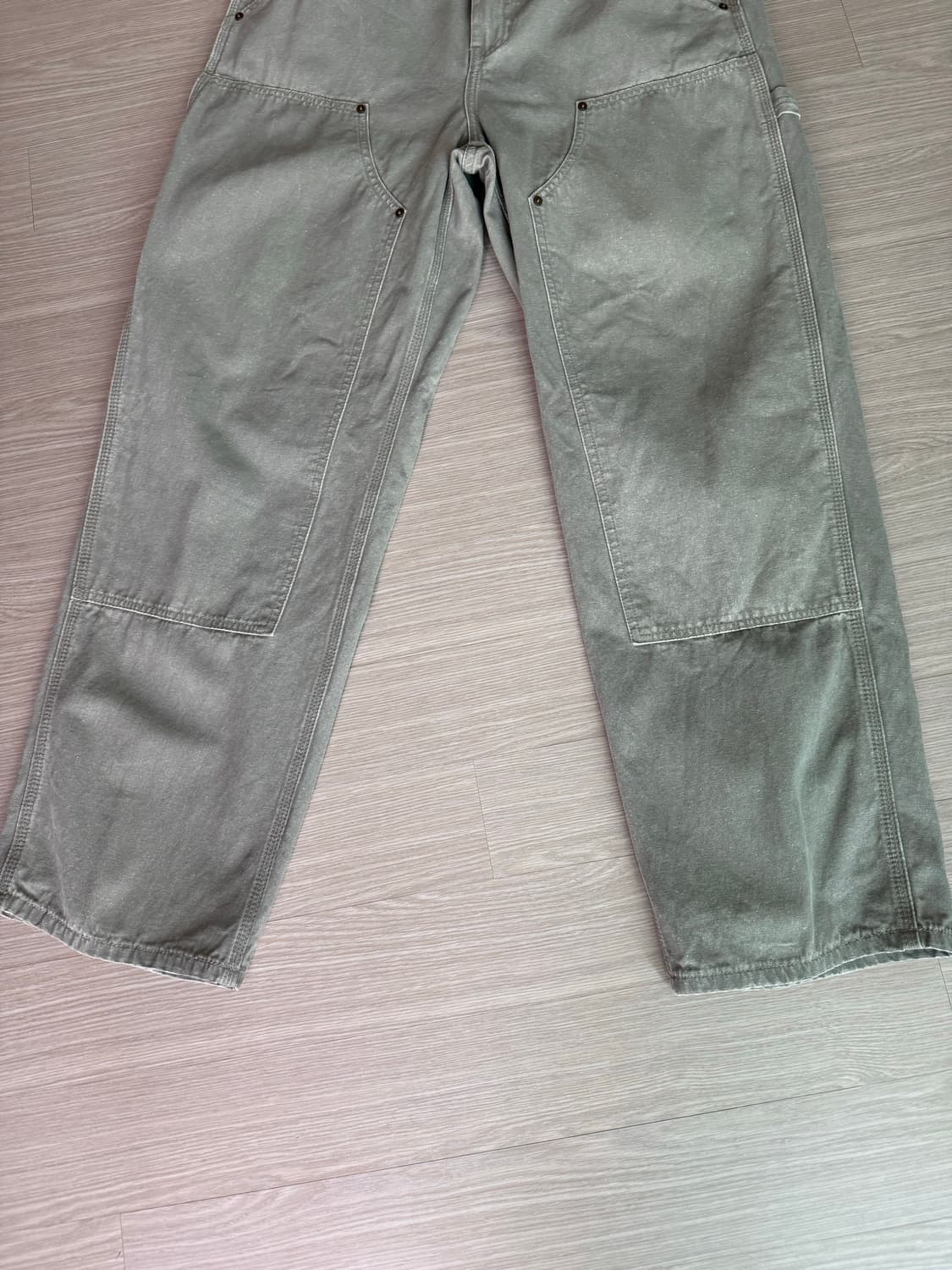 [L] 디스이즈네버댓 워시드 카펜터 팬츠 스톤 상품이미지4