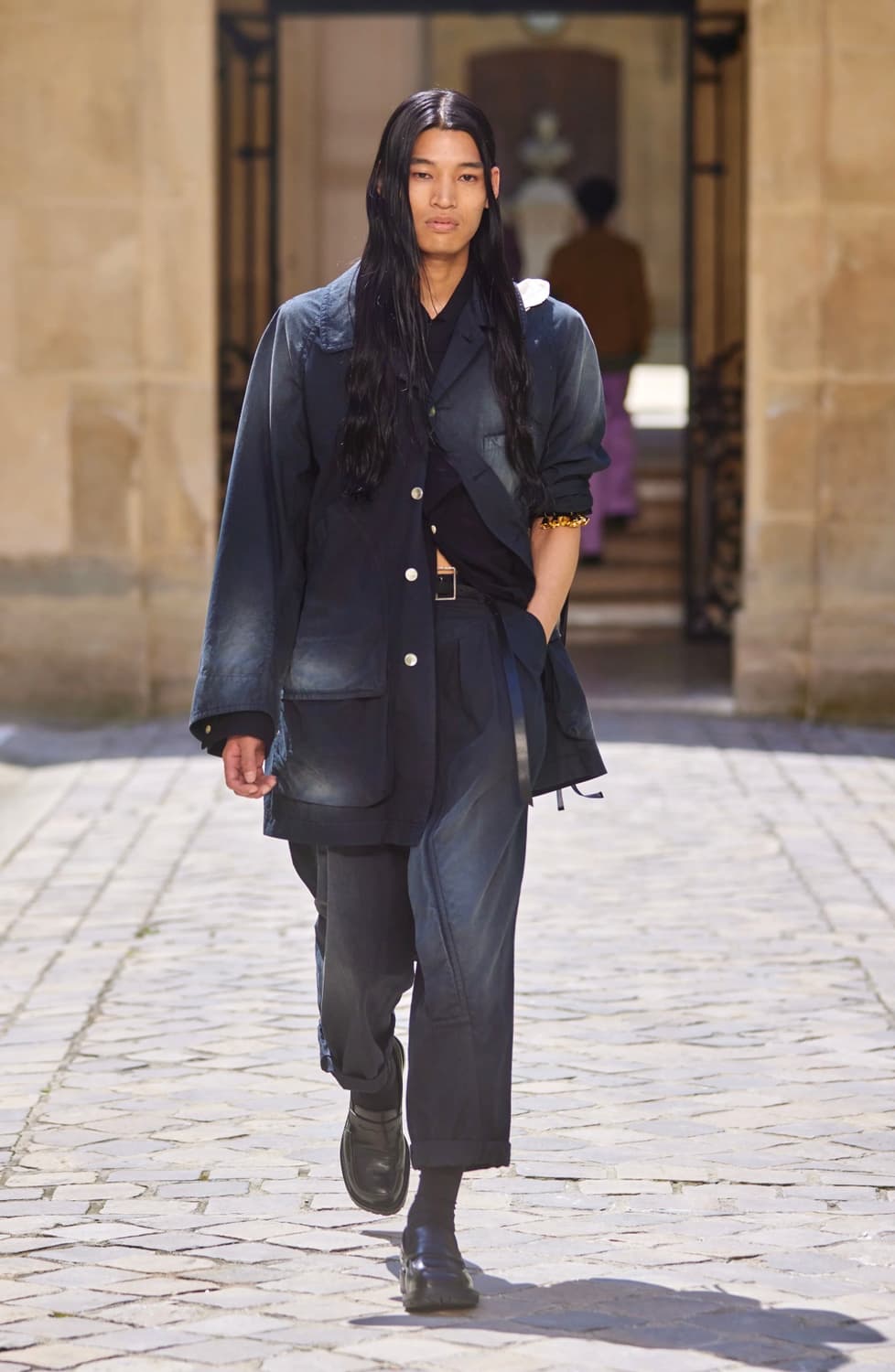 BED J.W. FORD Garment-dye Raglan Blouson 상품이미지6