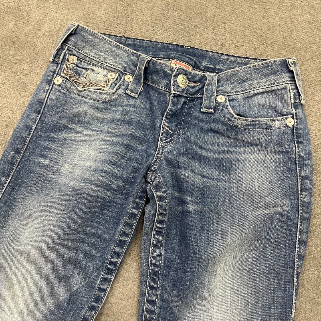 26 트루릴리젼 스트레이트 워싱 데님 상품이미지3