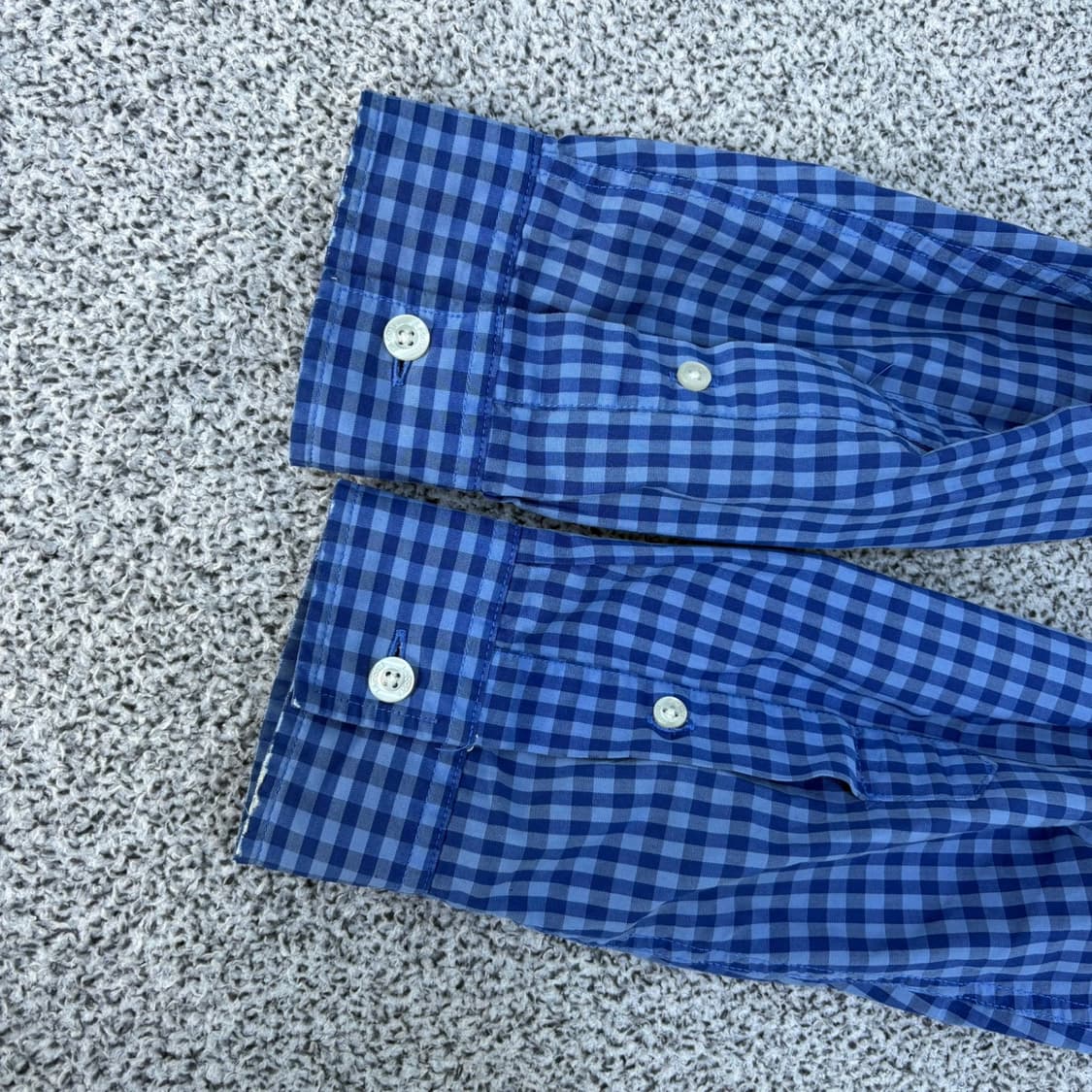 L 라코스테 남성 체크 긴팔 셔츠 남방 0423J 상품이미지4