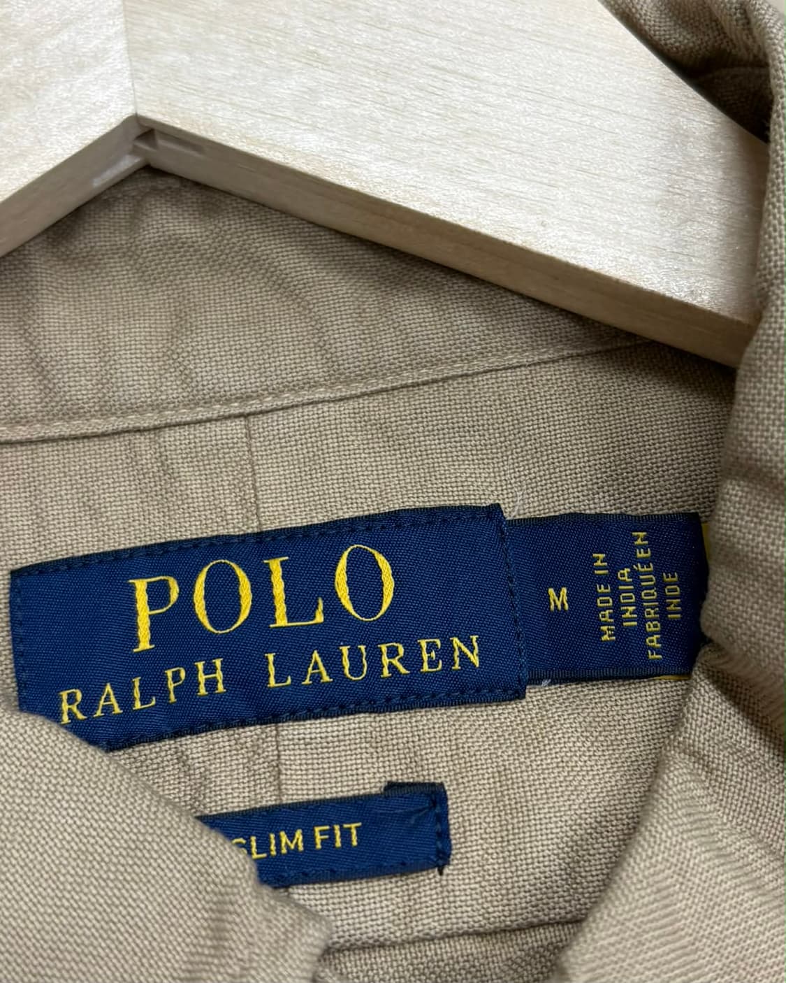 [M] 폴로 랄프로렌 브라운 슬림핏 셔츠 상품이미지4