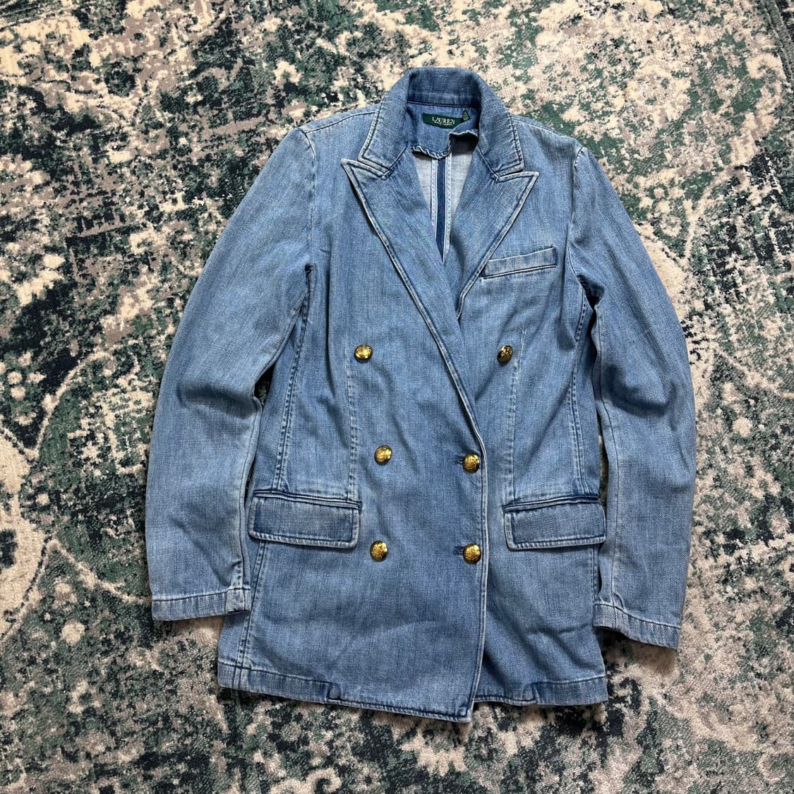 Ralph Lauren 랄프로렌 금장 브레스츠 데님 자켓(2) 상품이미지2