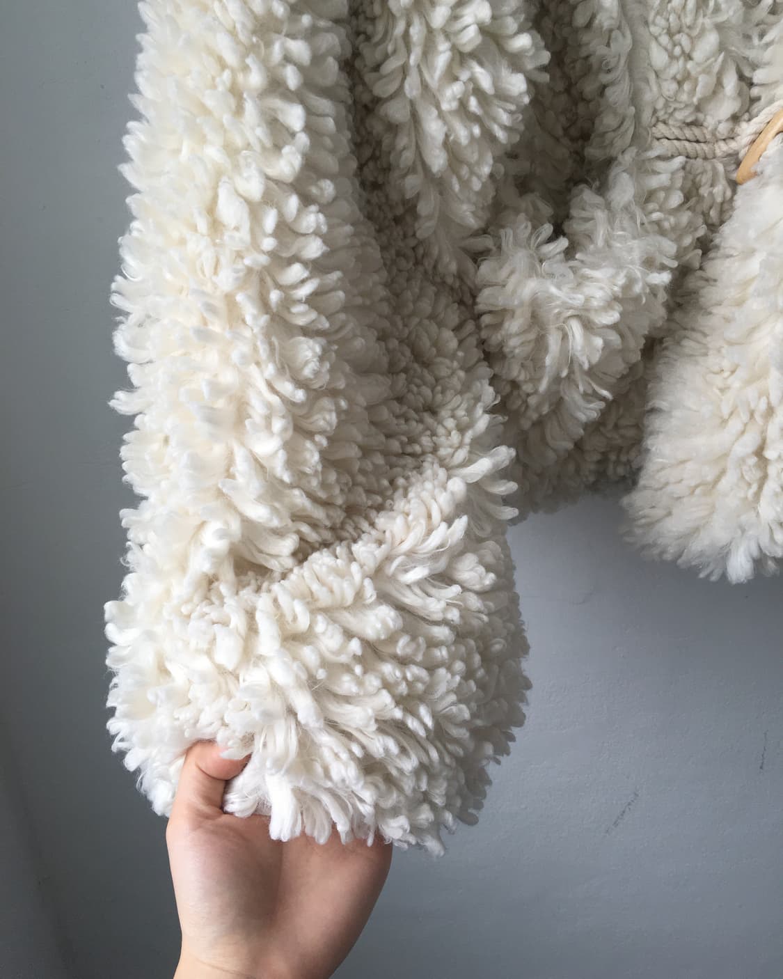 Fake fur duffle button jacket 상품이미지5