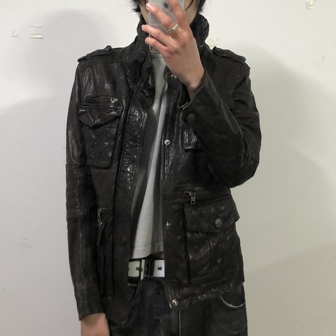 버커루 에디슬리먼맛 레더자켓 상품이미지3