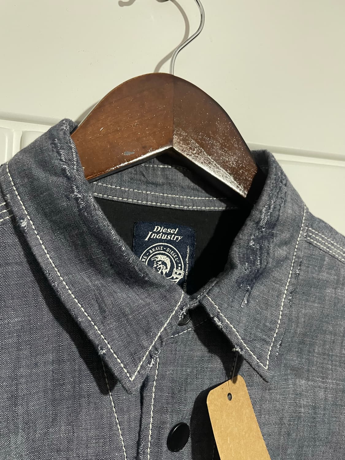 데님 트러커 셔츠 상품이미지3