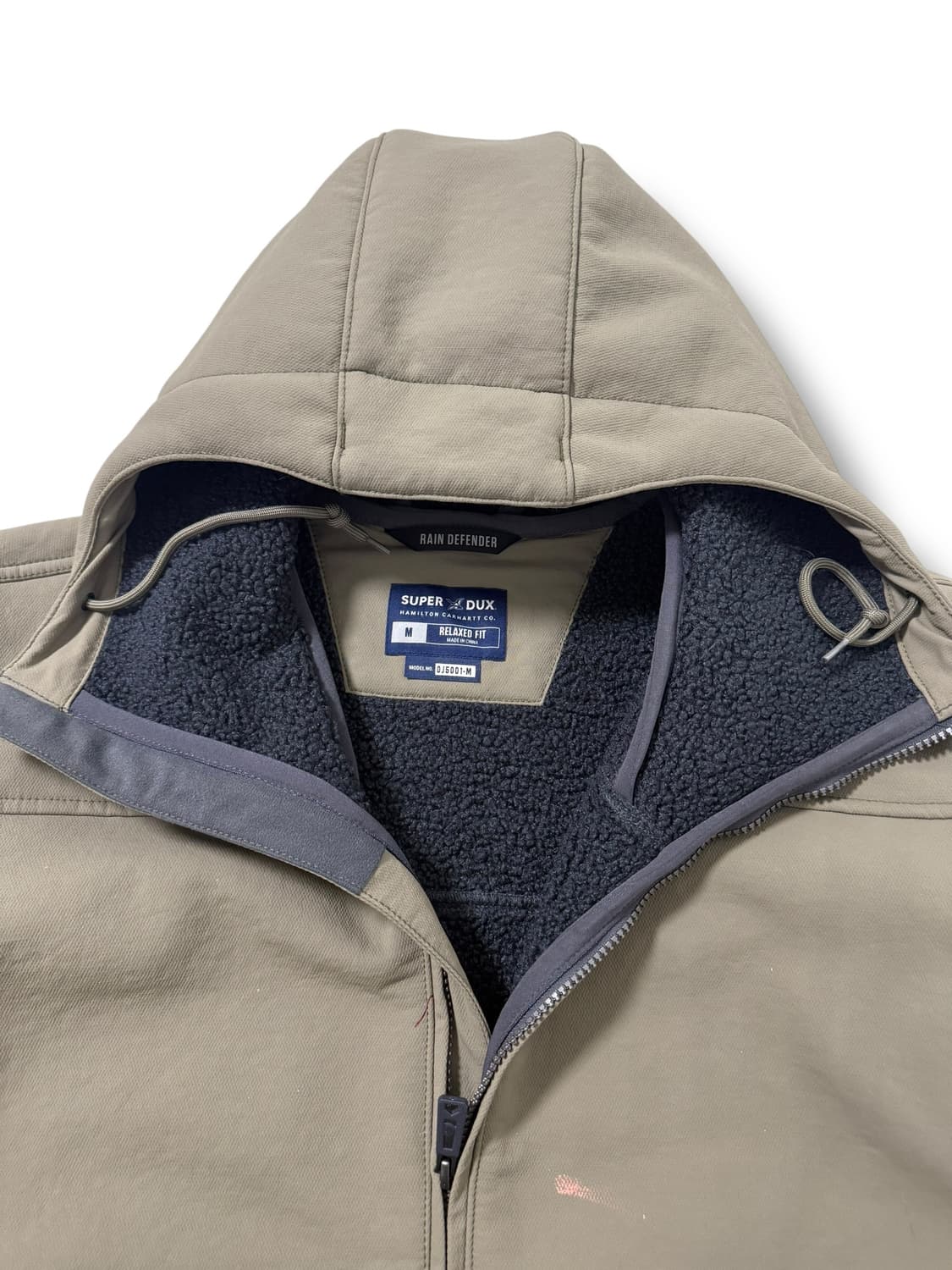 칼하트 슈퍼 덕스 릴렉스드핏 카키 자켓 상품이미지4