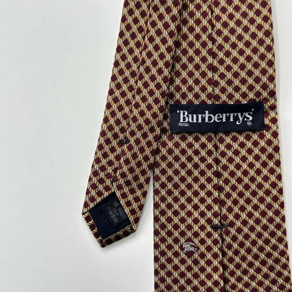 버버리 심플로고 명품 정품 넥타이 (Burberrys) 상품이미지5