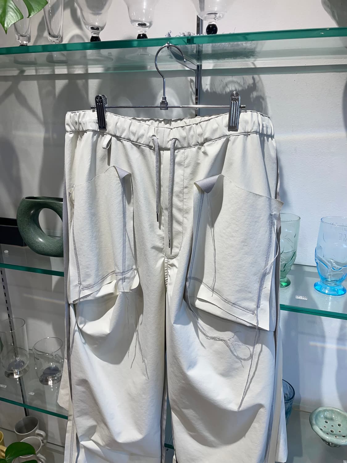 설밤 cutting tuck pants 상품이미지3