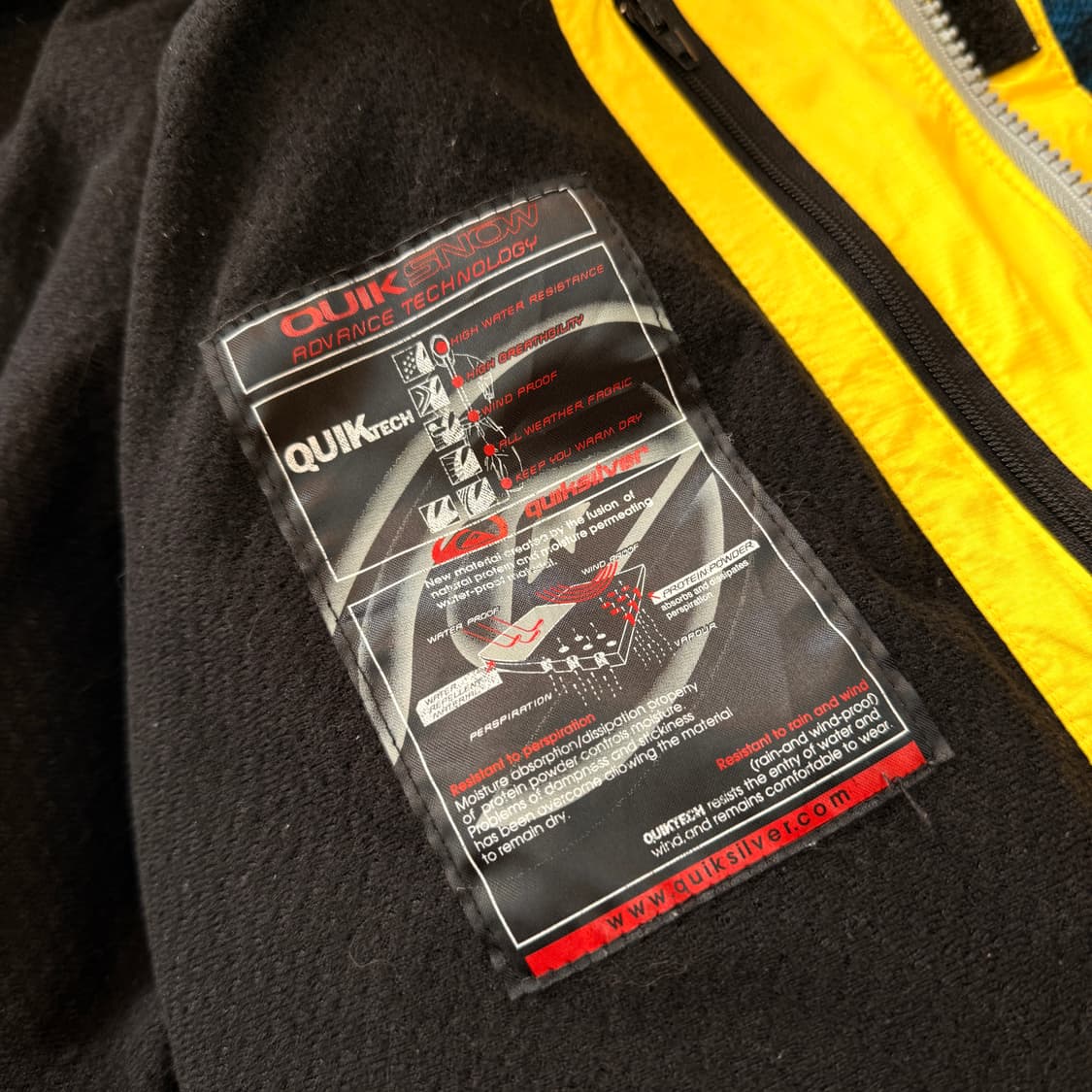 00'S 퀵실버 스키 자켓 파카 S ~ XL 상품이미지9