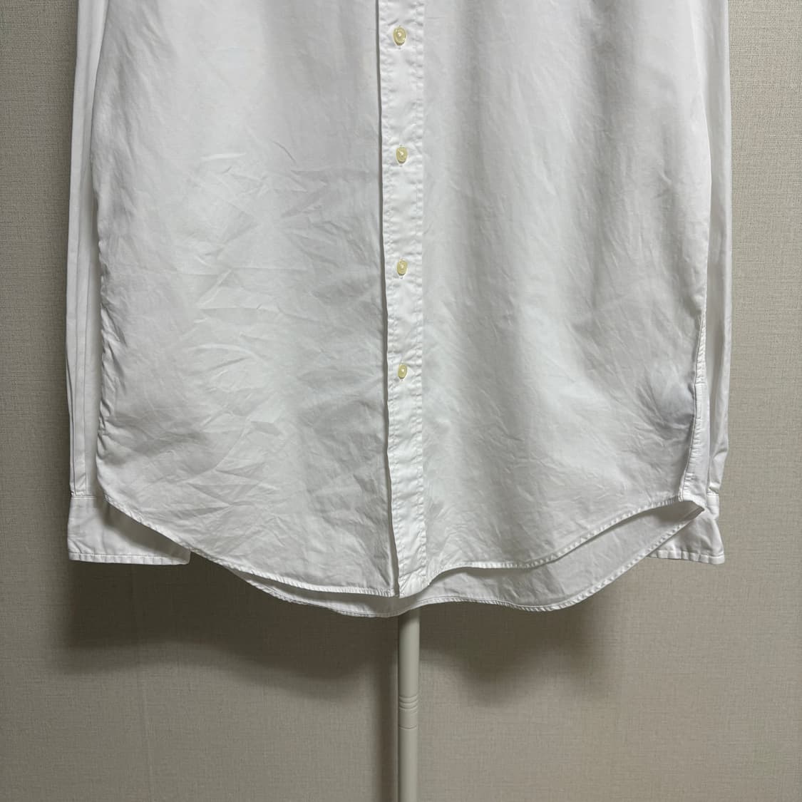 폴로 랄프로렌 클래식핏 코튼 셔츠 / 화이트, M 상품이미지3