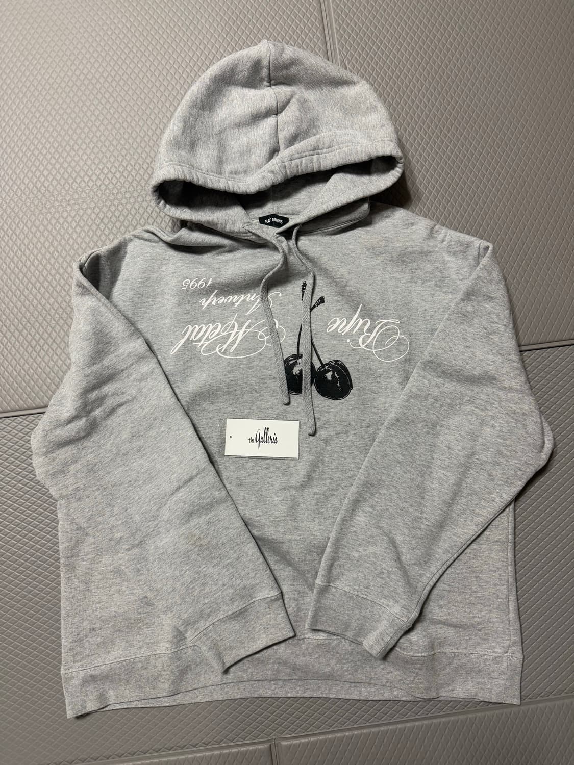 (OS) 라프시몬스 aw19/20 체리 후드 멜란지 상품이미지1