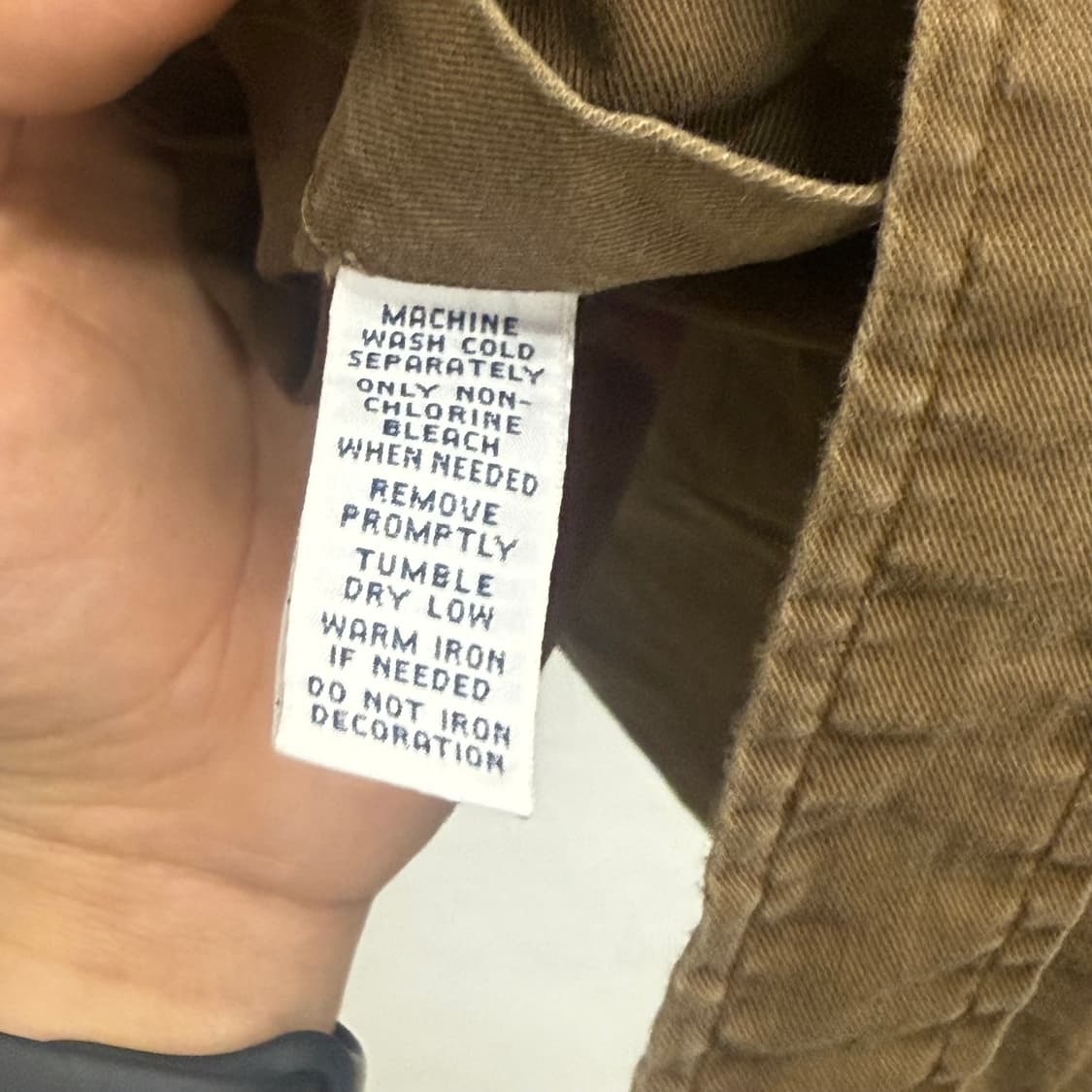 폴로 랄프로렌 브라운 클래식핏 셔츠 S 상품이미지3