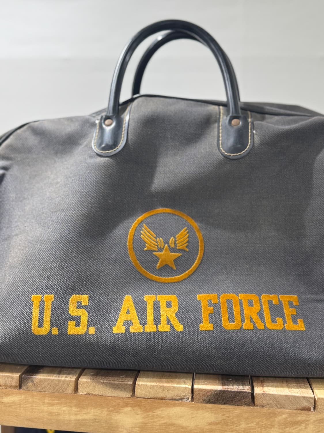 레어] 50s USAF 미공군 짐백 상품이미지2