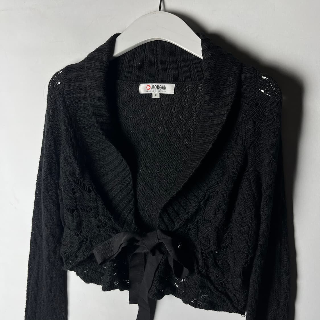 [Morgan] 모르간 크롭 펀칭 볼레로 상품이미지2