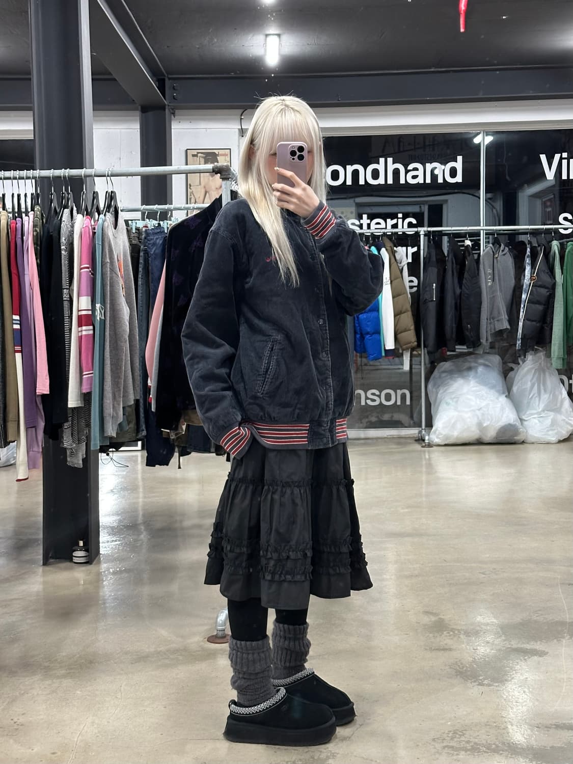 아디다스 90s 코듀로이 봄버 자켓 상품이미지2