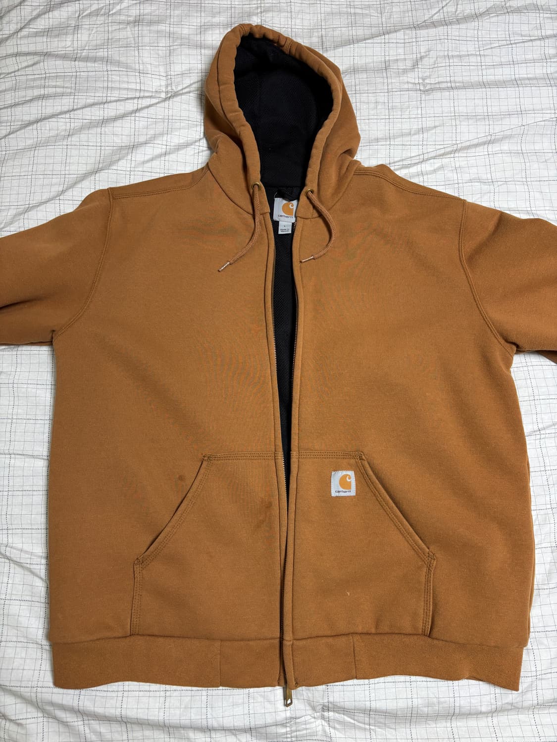 칼하트 써멀 레인디펜더 브라운 후드 L 상품이미지1