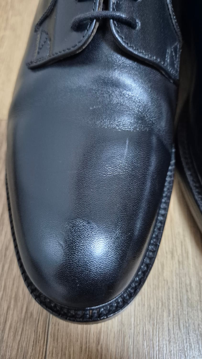 알프레드사전트 블랙 플레인토 더비 UK7 (260mm) 상품이미지2