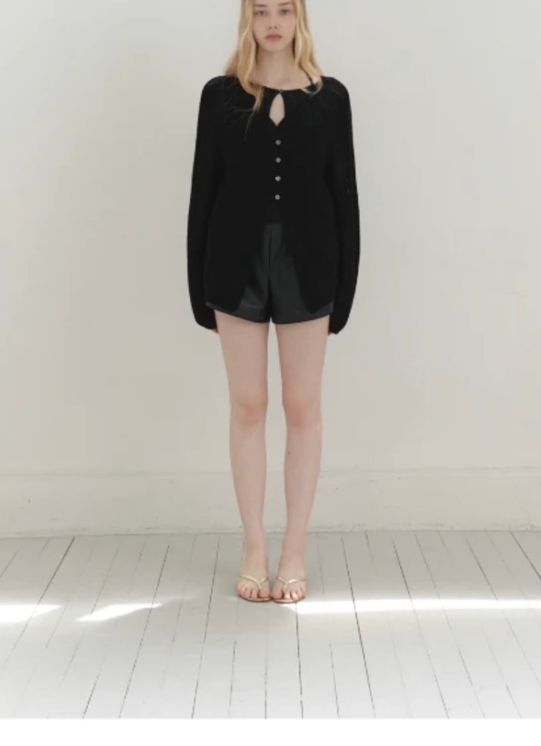 오브네어 serre button cardigan (새상품) 상품이미지3