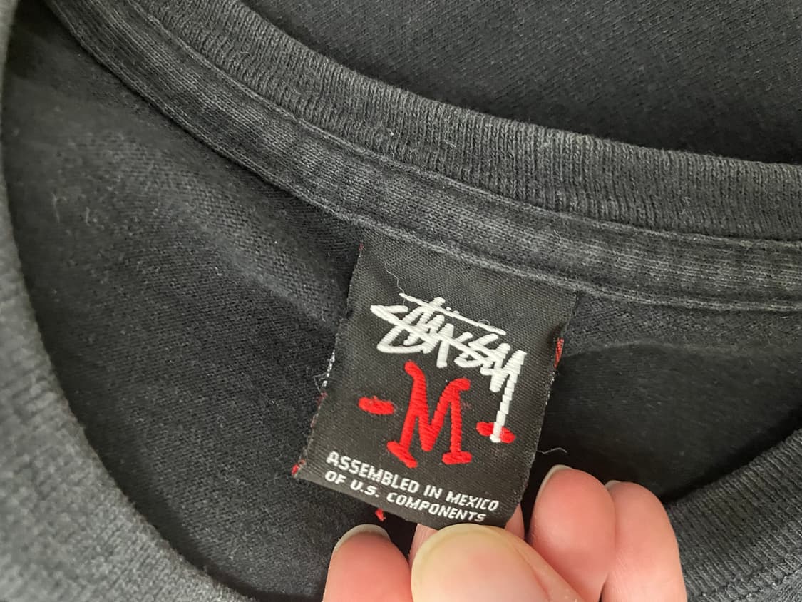 스투시 빈티지 스컬 롱슬리브 m 상품이미지3