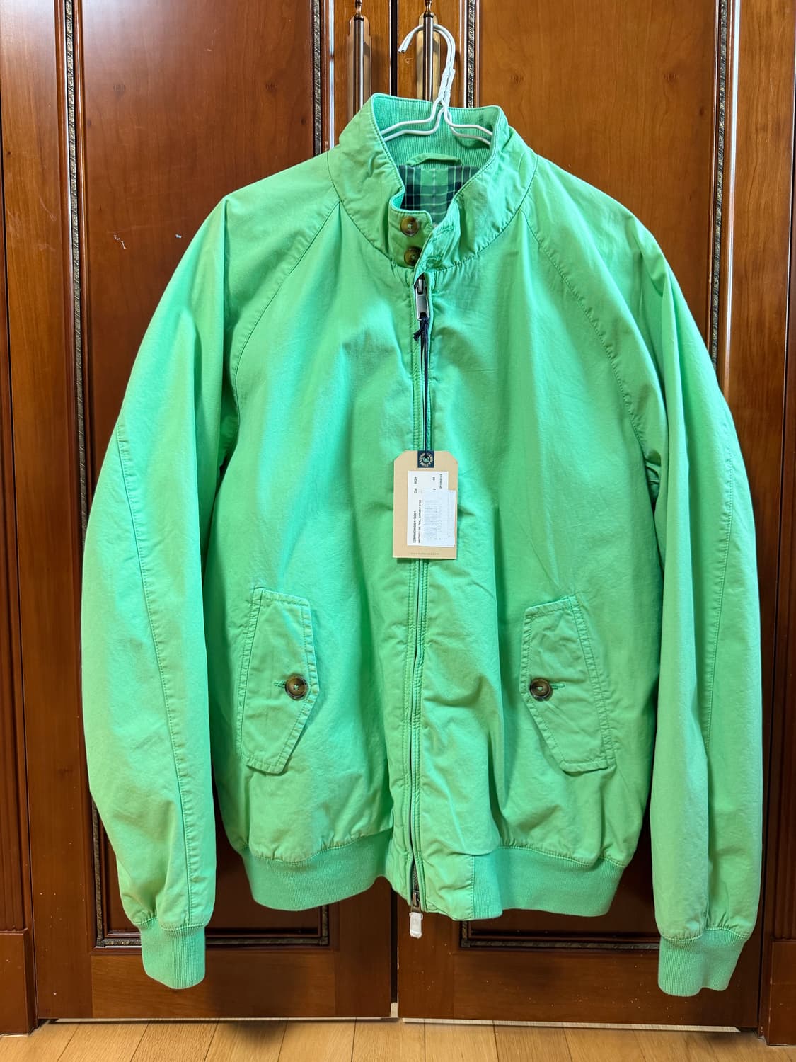 바라쿠타 해링턴 자켓 민트 상품이미지1