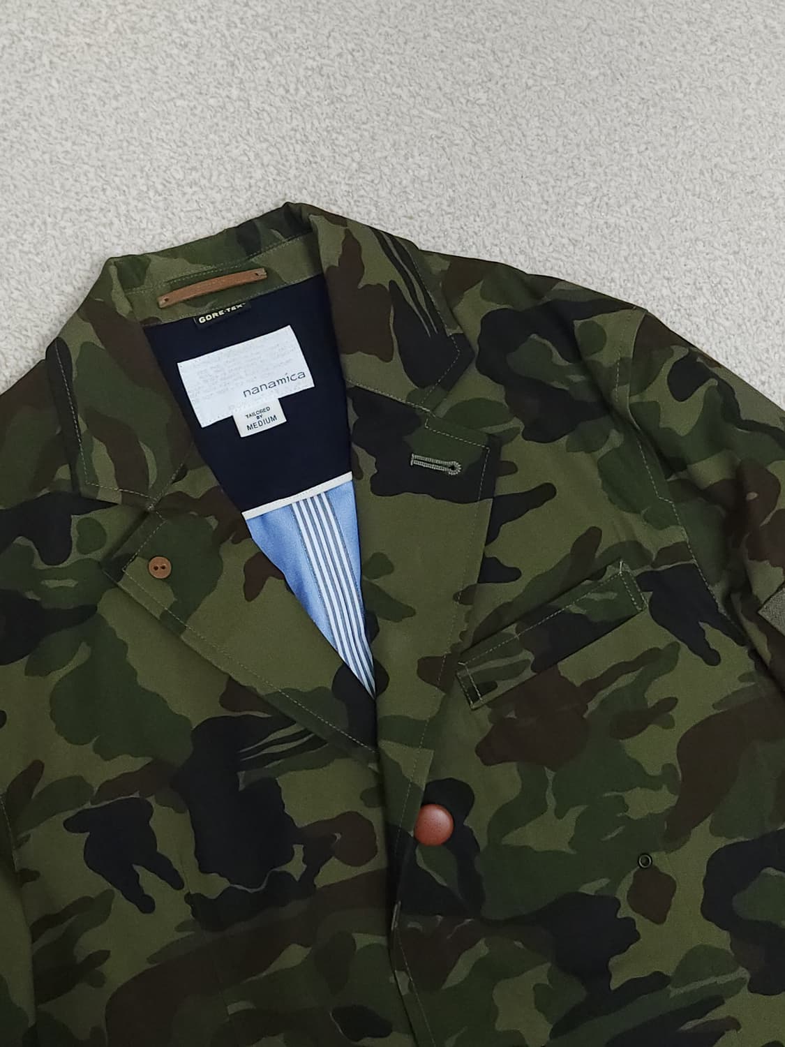 (M)NANAMICA 카모플라쥬 밀리터리 필드 자켓 상품이미지2