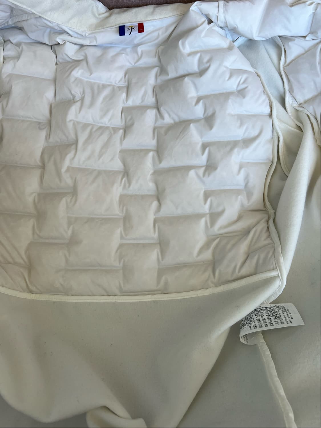 까스텔바작 남성 아이보리 기능성점퍼 패딩플리츠점퍼 상품이미지6