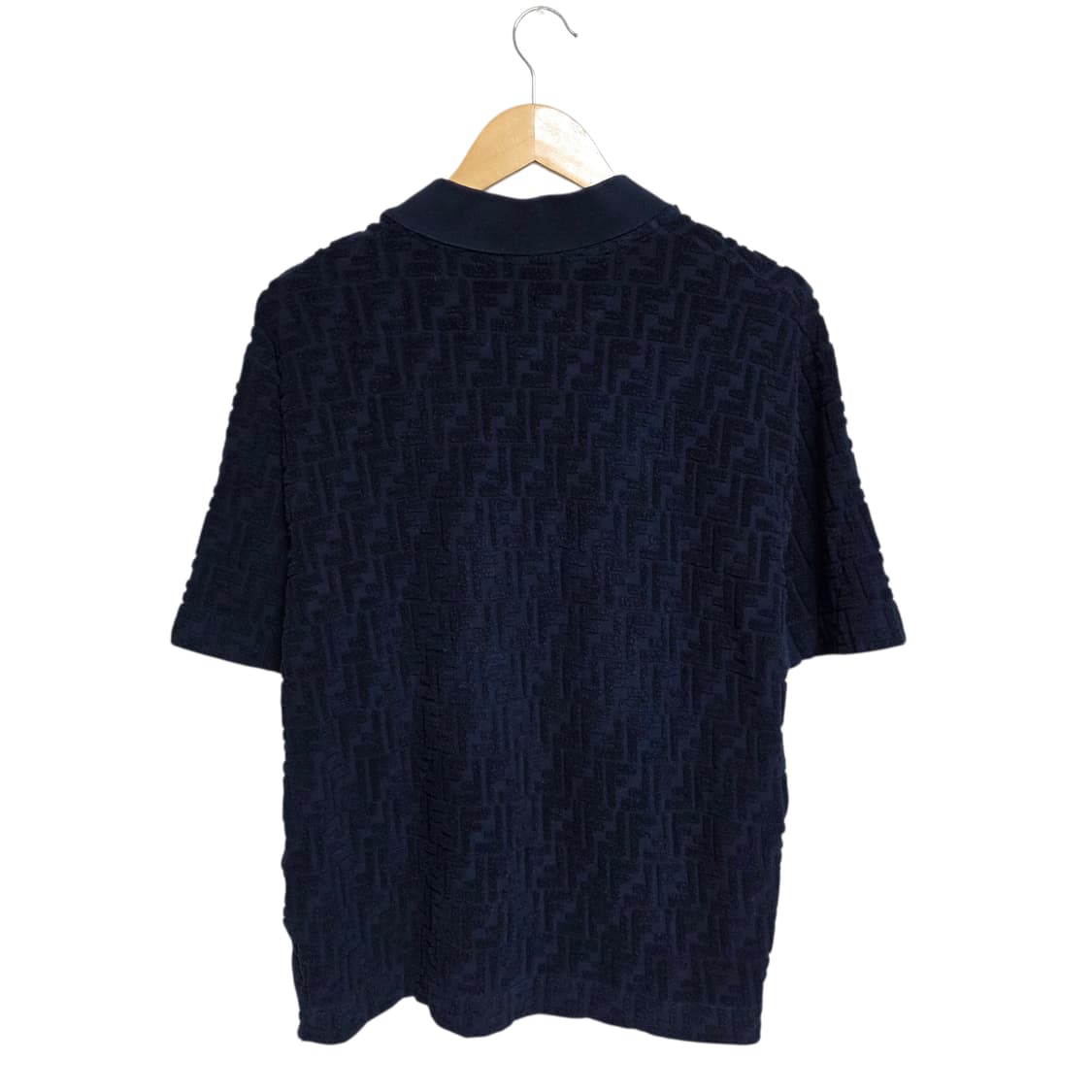 펜디 FF 자가드 테리 코튼 반팔 카라티셔츠 상품이미지2