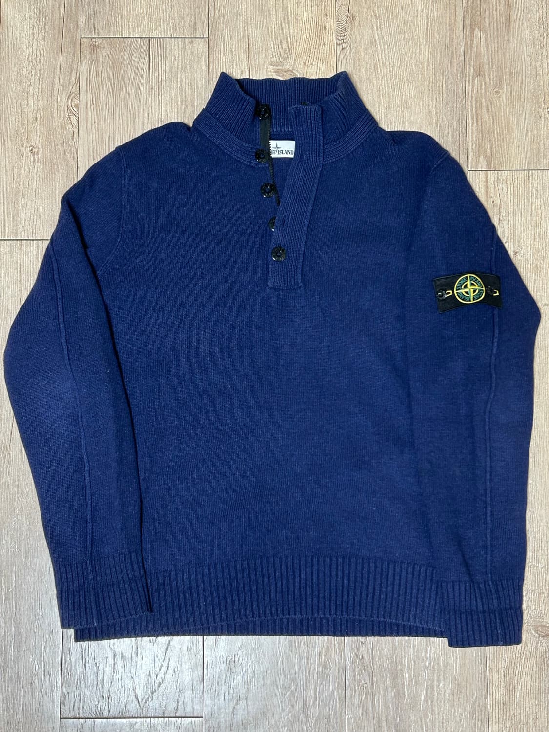 스톤아일랜드 반집업 니트 XXL 상품이미지1