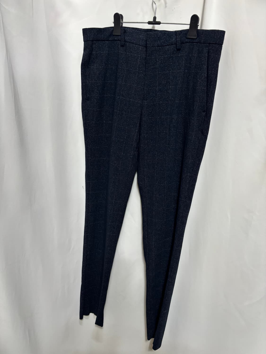 지오지아(ZIOZIA)남성 체크 패턴 슬랙스 상품이미지1