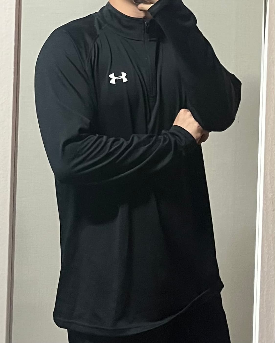 언더아머 하프집업 기능성 티셔츠 상품이미지1