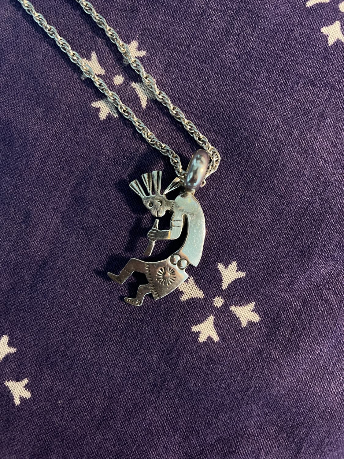 Vintage 925 Silver Kokopelli Necklace 상품이미지8