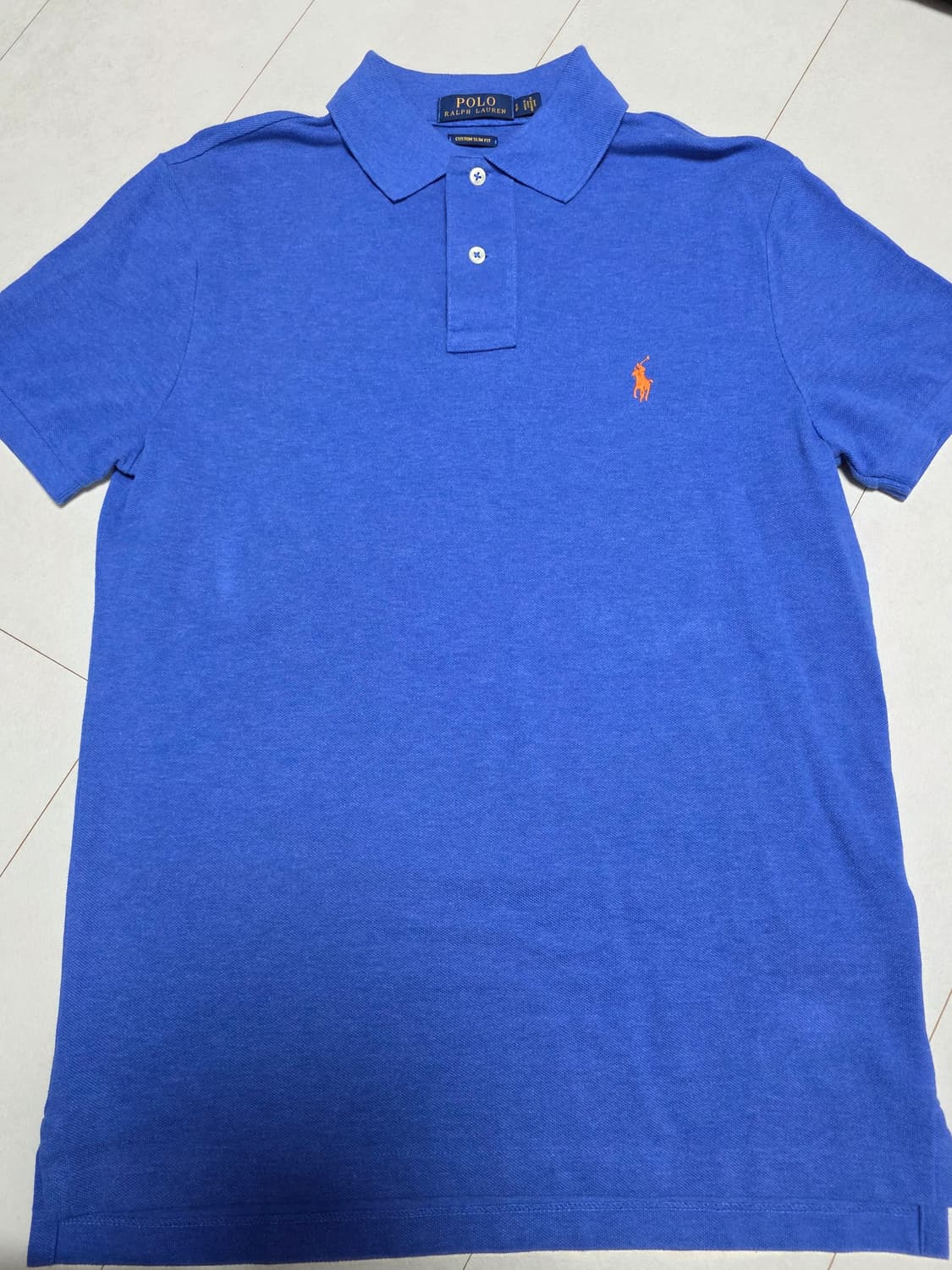 폴로 커스텀 슬림핏 반팔 카라티 S 남성 55 여성66 루즈핏55 상품이미지7