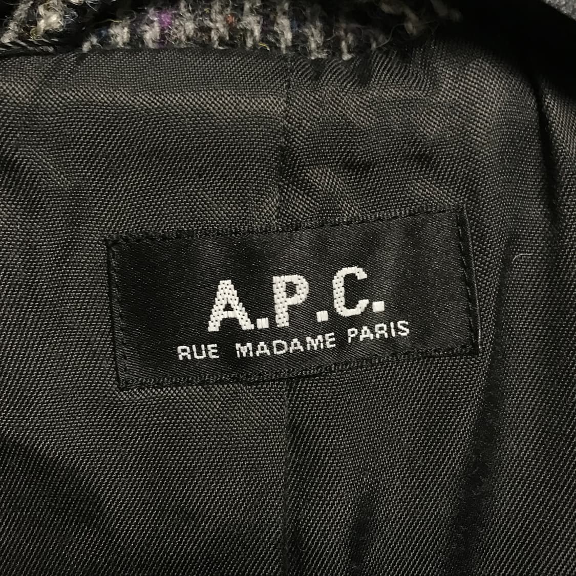 A.P.C. 아페쎄 울 코트 그레이 - 상품이미지5