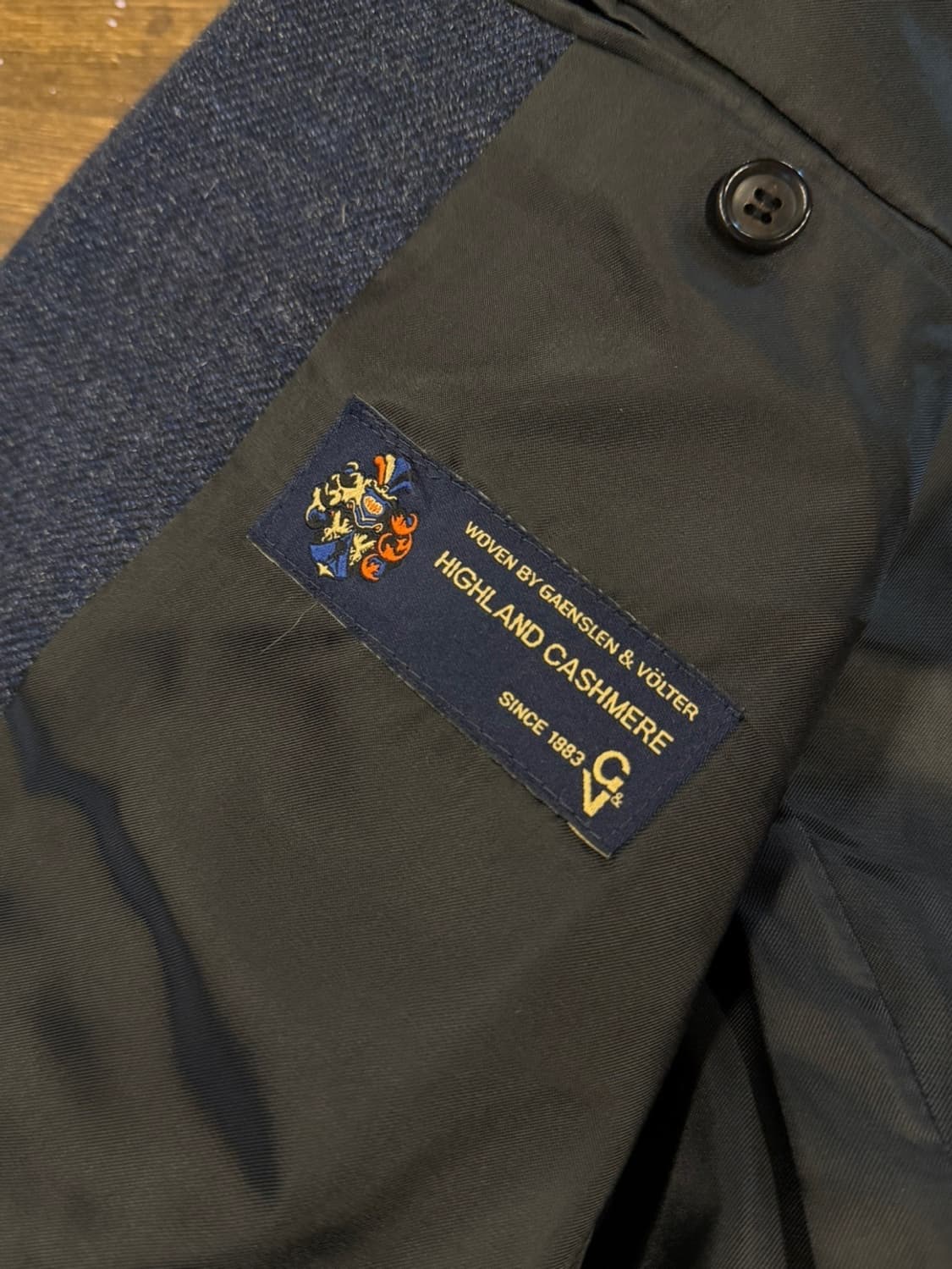 다반 캐시미어 테일러드 자켓 100 상품이미지9