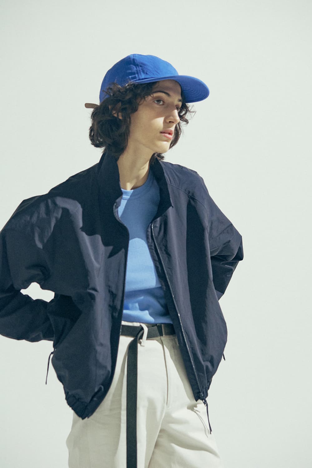 XL) 토마스모어 신형 23ss TD5-JP01 탱커 블루종 자켓 네이비 상품이미지3