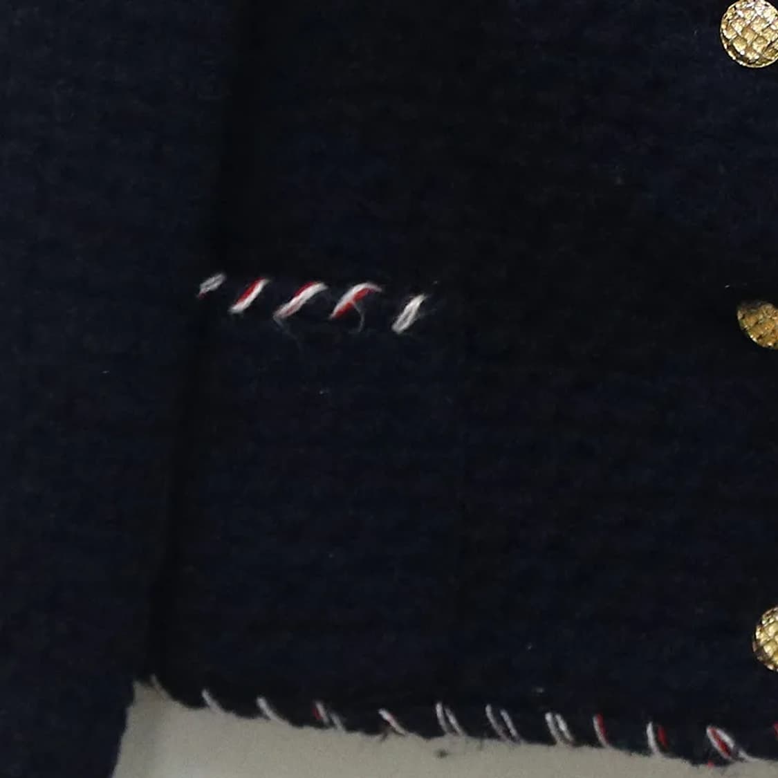 ALLEE 스티치포인트 울 혼방 트위드 자켓 64435 상품이미지6