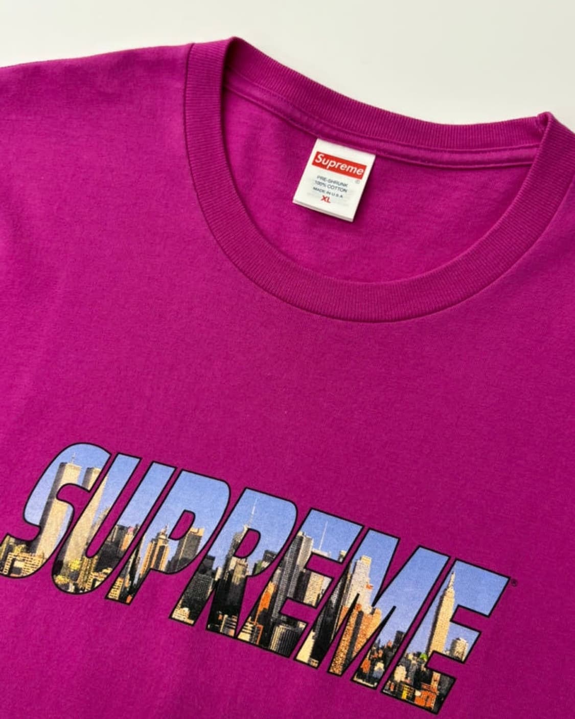 Supreme 슈프림 23FW 마젠타핑크 티셔츠 상품이미지6