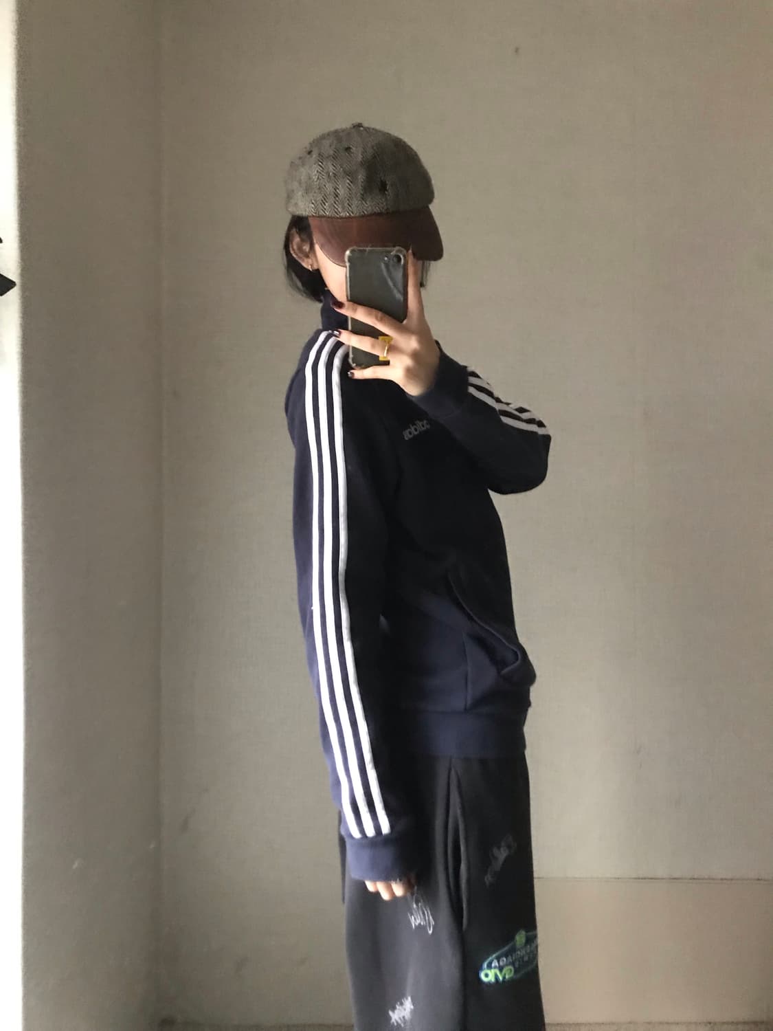 아디다스 네이비 면집업 상품이미지5